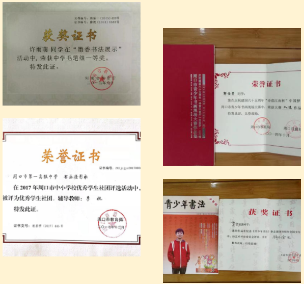 我校荣获首批河南省书法教育示范学校称号(图11)
